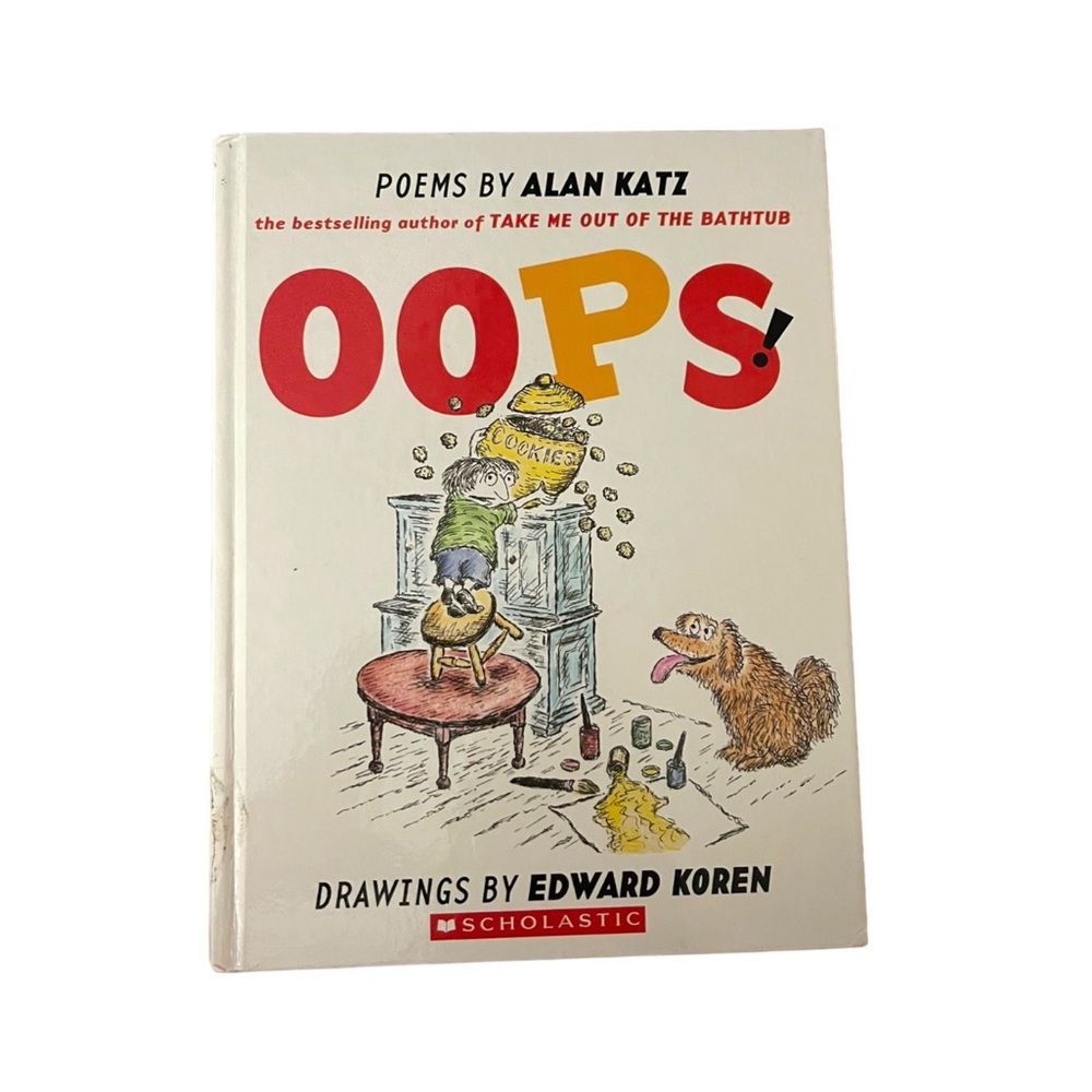 Hardcover Oops! Scholastic Poems by Alan Katz Book